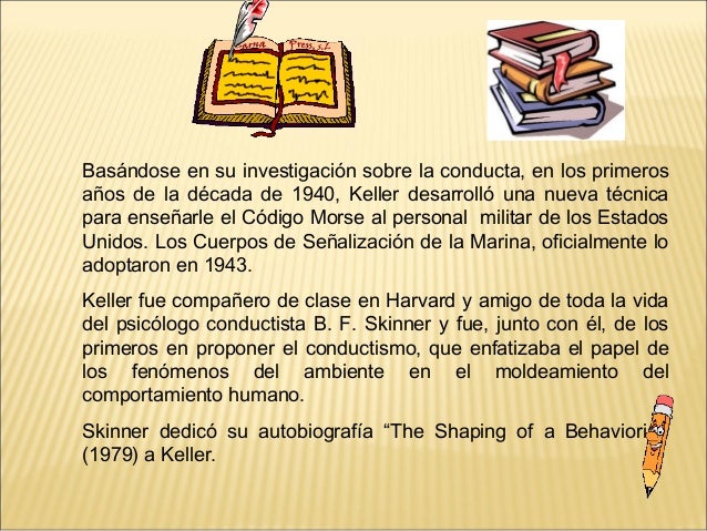 la definicion de psicologia fred s keller